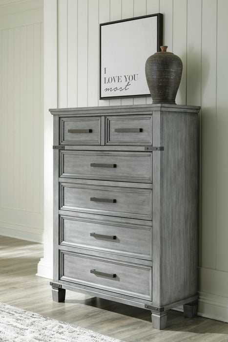 Russelyn Gray Bedroom Furniture Pieces
