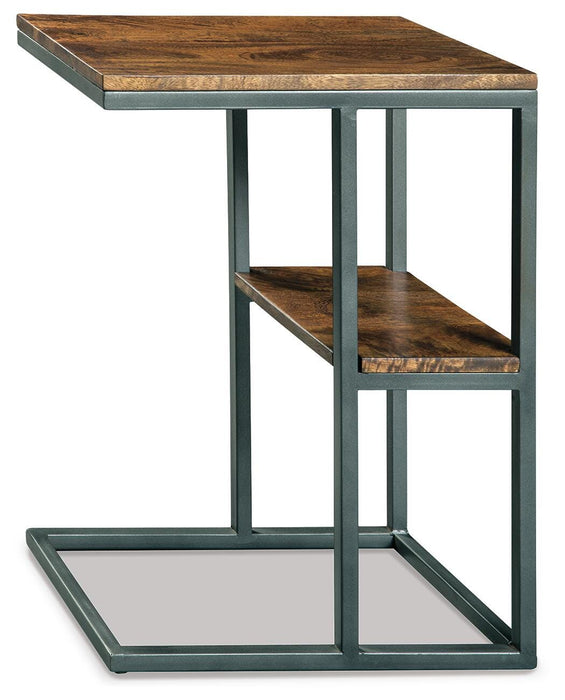 Forestmin Natural/Black Accent Table