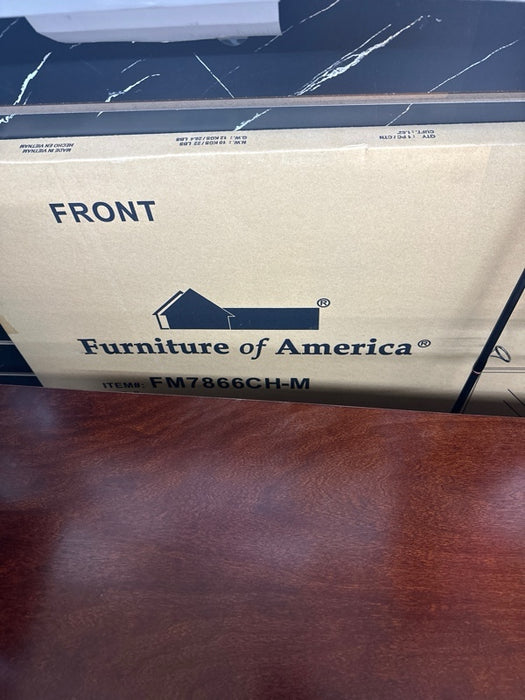 FM7866CH-4PC 5 pc Louis Phillipe cherry finish wood sleigh queen bedroom set Alcott hill ivywood - new