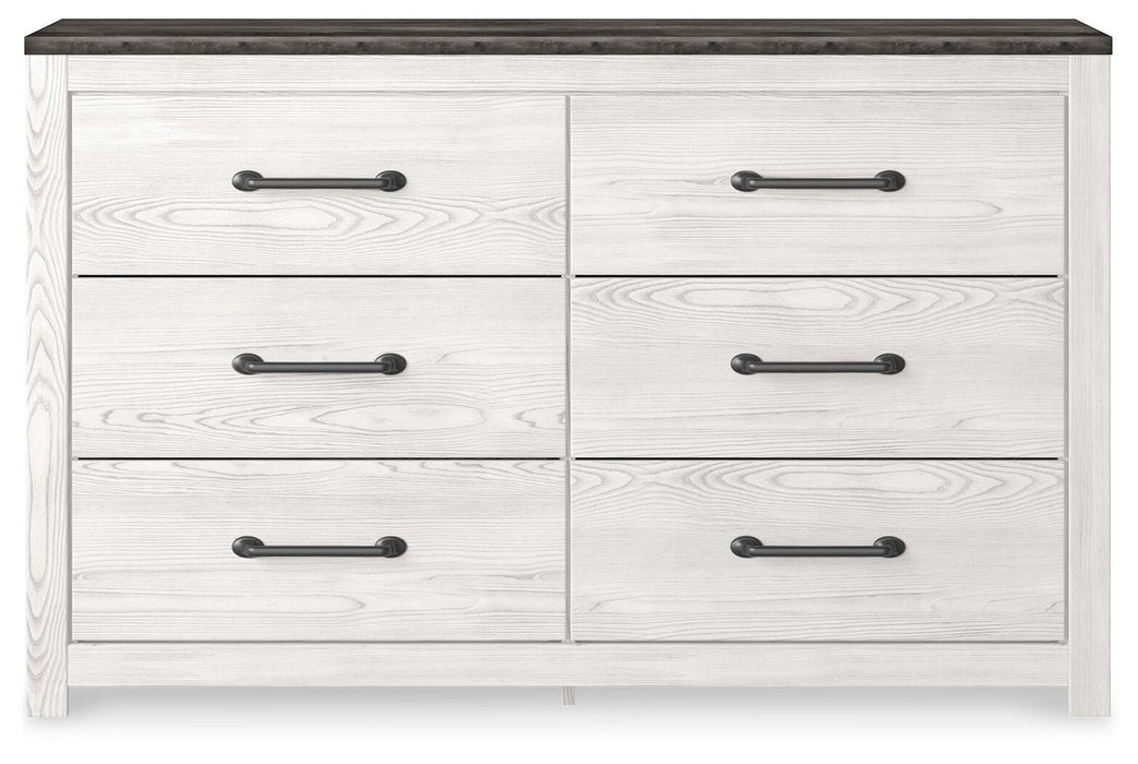 Gerridan White/Gray Bedroom Furniture Pieces