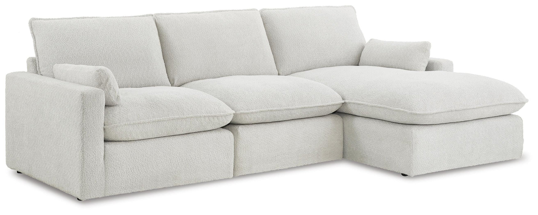 Gimma Gray Gimma 3-Piece Sectional Sofa with Chaise