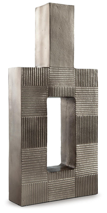 Wrengrove Antique Nickel Finish Vase