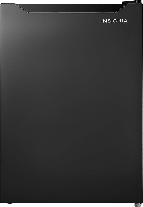 Insignia - 2.7 Cu. Ft. Mini Fridge with Door Storage - Black - new