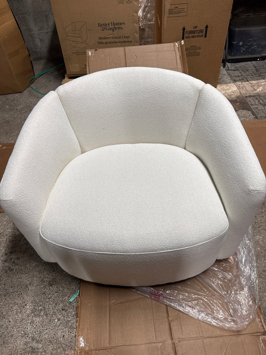 Beautiful Drew Chair by Drew Barrymore, Cream Boucle - open_box