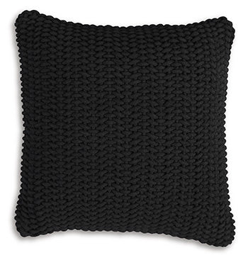 Signature Design Black Pillow (4/CS)