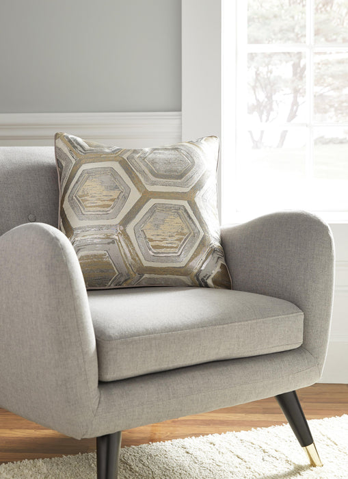 Signature Design Metallic Pillow (4/CS)