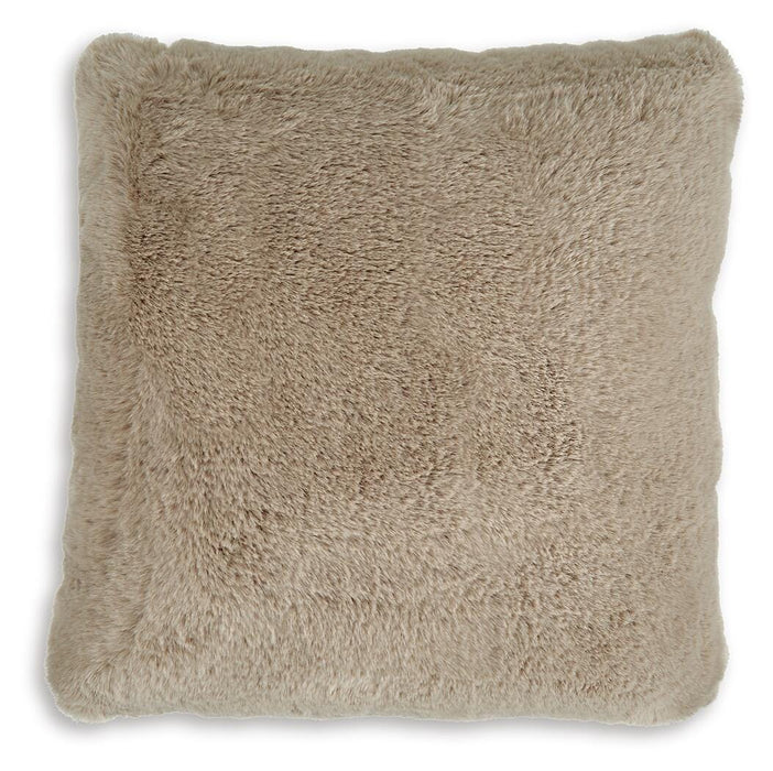 Signature Design Taupe Pillow (4/CS)