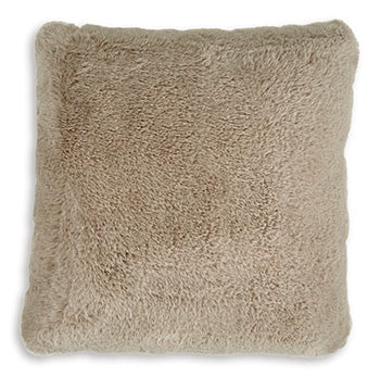 Signature Design Taupe Pillow (4/CS)