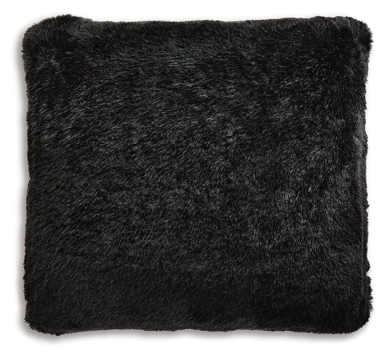 Signature Design Black Pillow (4/CS)