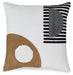 Signature Design Black/White/Honey Pillow