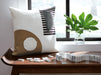 Signature Design Black/White/Honey Pillow (4/CS)