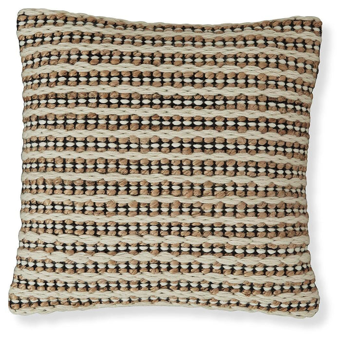 Signature Design Brown/Black/White Pillow (4/CS)