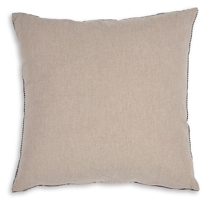 Signature Design Black/Linen Pillow (4/CS)