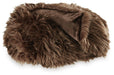 Signature Design Brown Throw (3/CS)