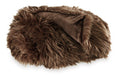 Signature Design Brown Throw (3/CS)