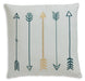 Signature Design White/Teal/Gold Pillow (4/CS)