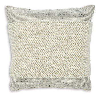 Signature Design Gray/White Pillow (4/CS)
