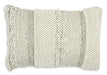 Signature Design Gray/White Pillow (4/CS)