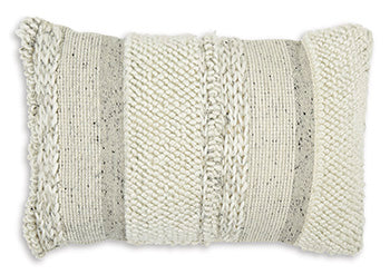 Signature Design Gray/White Pillow (4/CS)