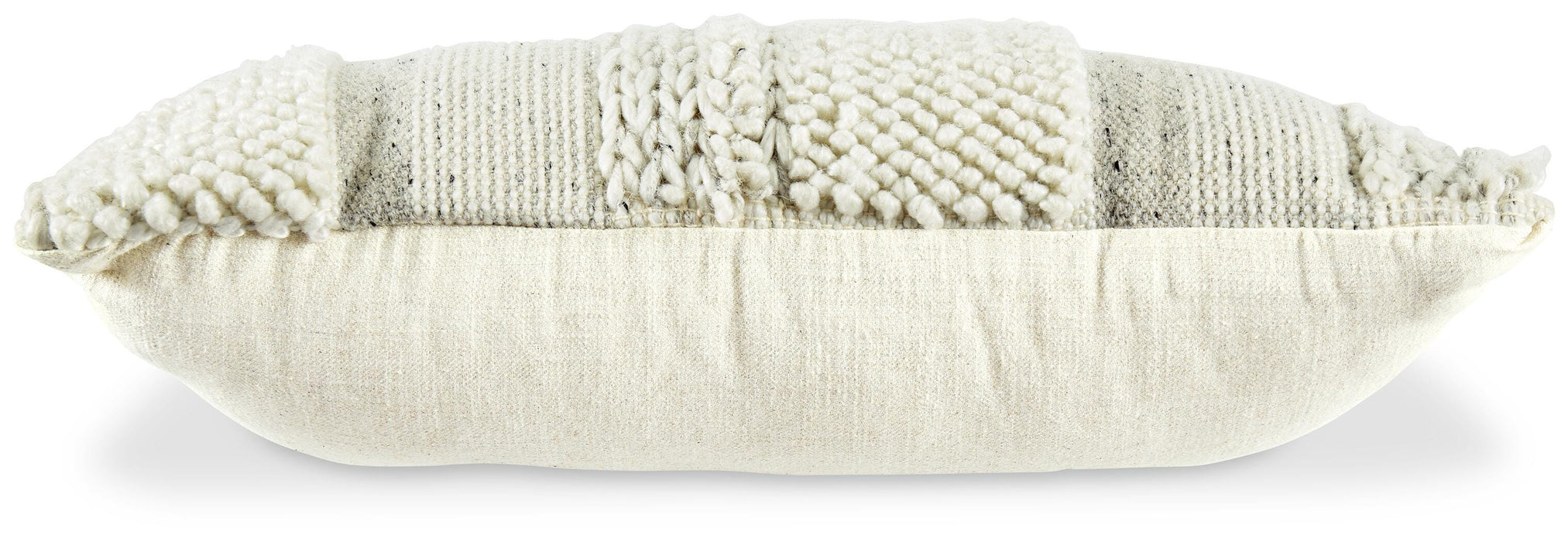 Signature Design Gray/White Pillow (4/CS)