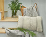 Signature Design Gray/White Pillow
