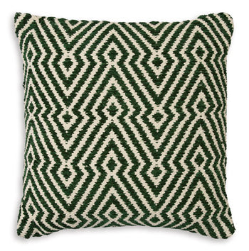 Signature Design Green/Ivory Pillow (4/CS)