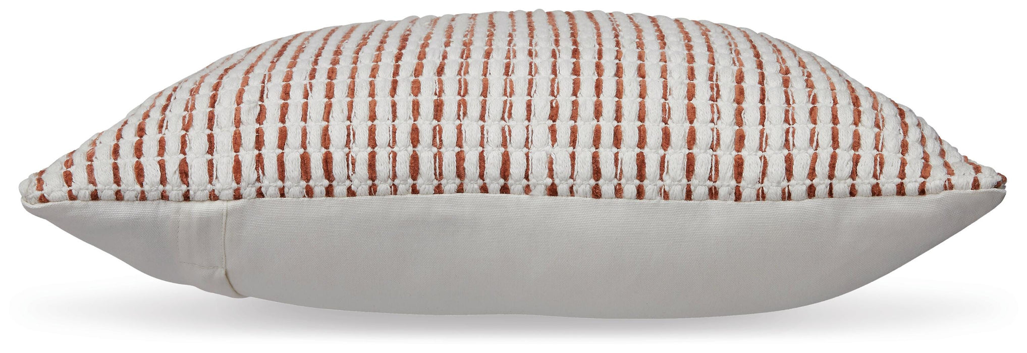 Signature Design White/Rust Pillow (4/CS)