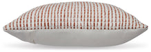 Signature Design White/Rust Pillow (4/CS)