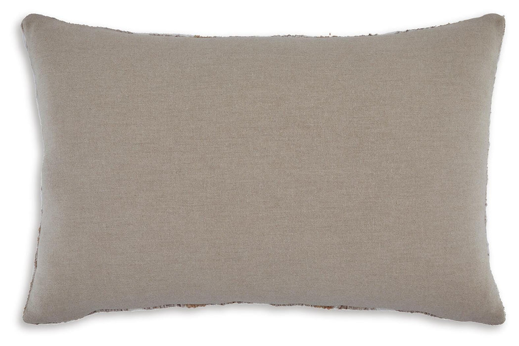 Signature Design Tan/Brown/White Pillow (4/CS)