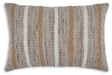 Signature Design Tan/Brown/White Pillow (4/CS)