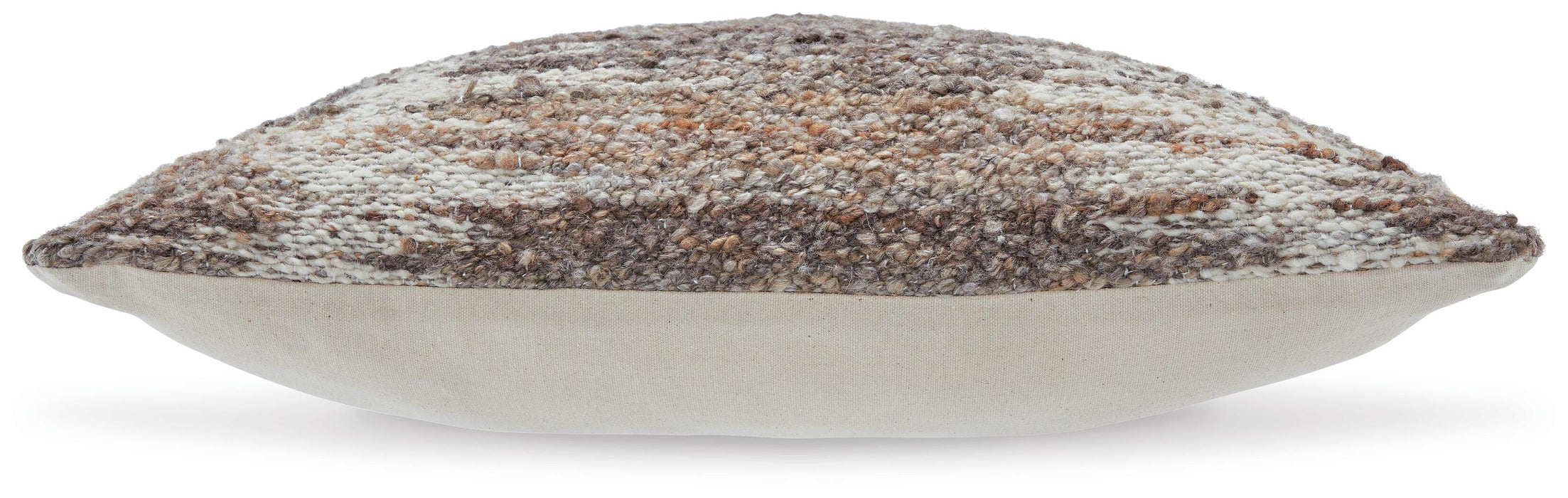 Signature Design Brown/White Pillow (4/CS)