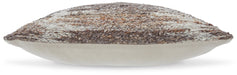 Signature Design Brown/White Pillow (4/CS)