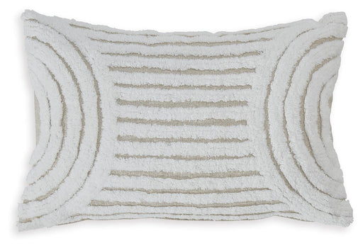 Signature Design White/Tan Pillow (4/CS)