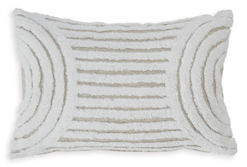 Signature Design White/Tan Pillow (4/CS)
