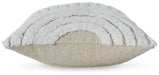 Signature Design White/Tan Pillow (4/CS)