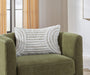 Signature Design White/Tan Pillow (4/CS)