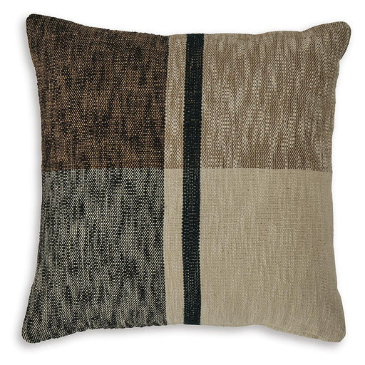 Signature Design Black/Brown/Tan Pillow (4/CS)
