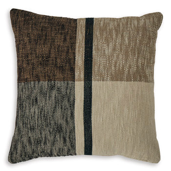 Signature Design Black/Brown/Tan Pillow (4/CS)