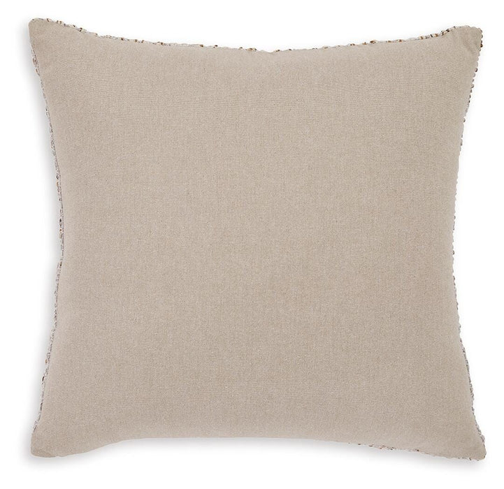 Signature Design Ivory/Gray/Gold Pillow