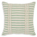 Signature Design White/Green Pillow (4/CS)