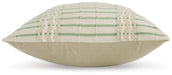 Signature Design White/Green Pillow (4/CS)