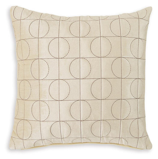 Signature Design Beige/Brown Pillow (4/CS)