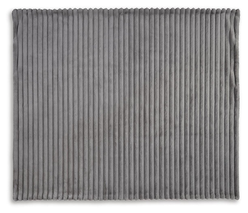 Signature Design Gray Throw (3/CS)