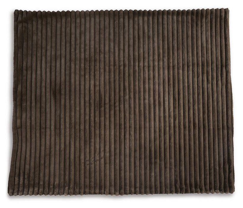 Signature Design Brown Throw (3/CS)