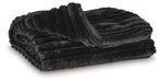 Signature Design Black Throw (3/CS)