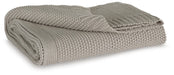 Signature Design Gray Throw (3/CS)