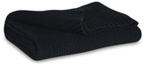 Signature Design Black Throw (3/CS)