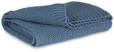 Signature Design Blue Throw (3/CS)