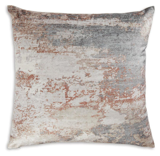 Signature Design Cream/Gray/Rust Pillow (4/CS)