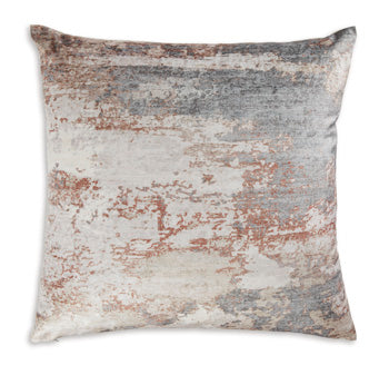 Signature Design Cream/Gray/Rust Pillow (4/CS)